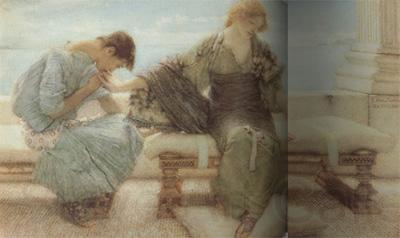 Alma-Tadema, Sir Lawrence Ask Me No More (mk23) Spain oil painting art